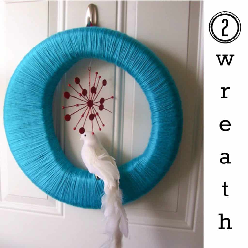 midcentury DIYs wreath